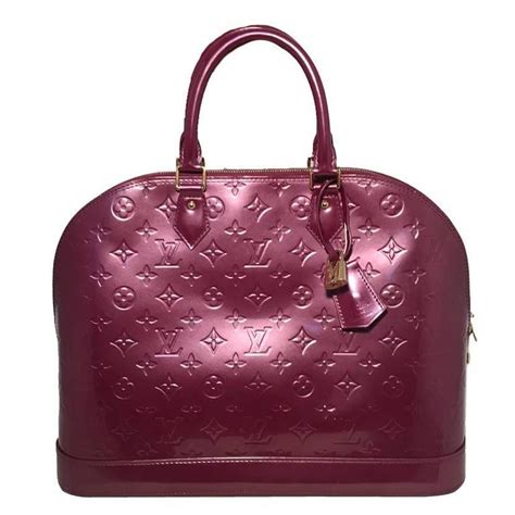 round dark purple bag louis vuitton|louis vuitton vernis bag.